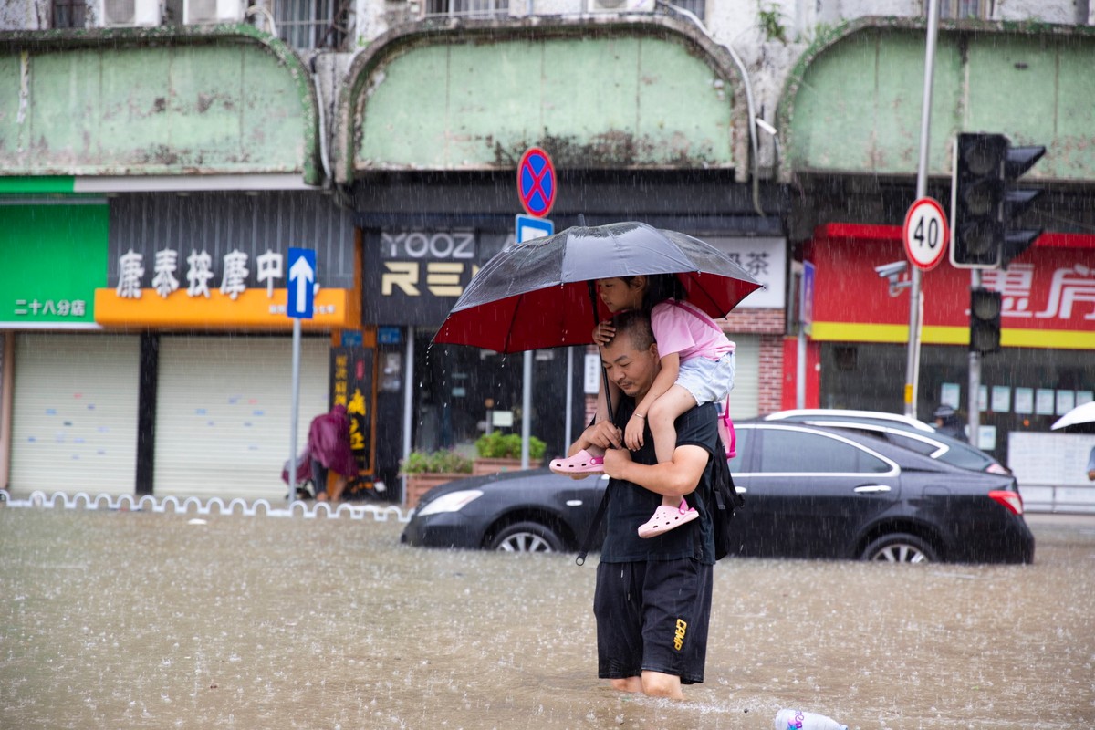 Floods in Guangzhou, China
