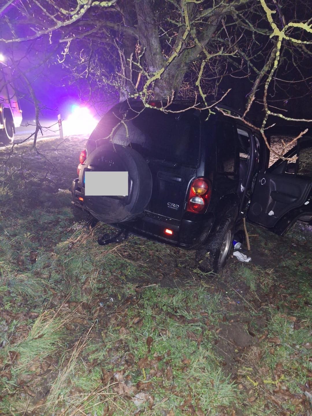 Tragická dopravná nehoda pri obci Veľké Blahovo (okres Dunajská Streda).