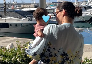 Marija Kilibarda sa ćerkom