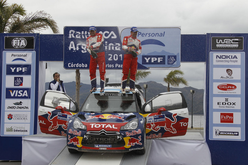 Rajd Argentyny 2011: trzech liderów, ale wygrał Loeb (wyniki)