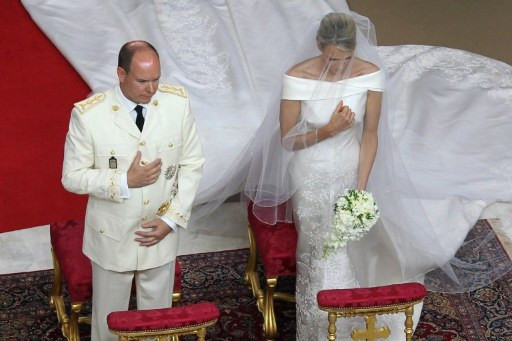 Ceremonia zaślubin Alberta i Charlene