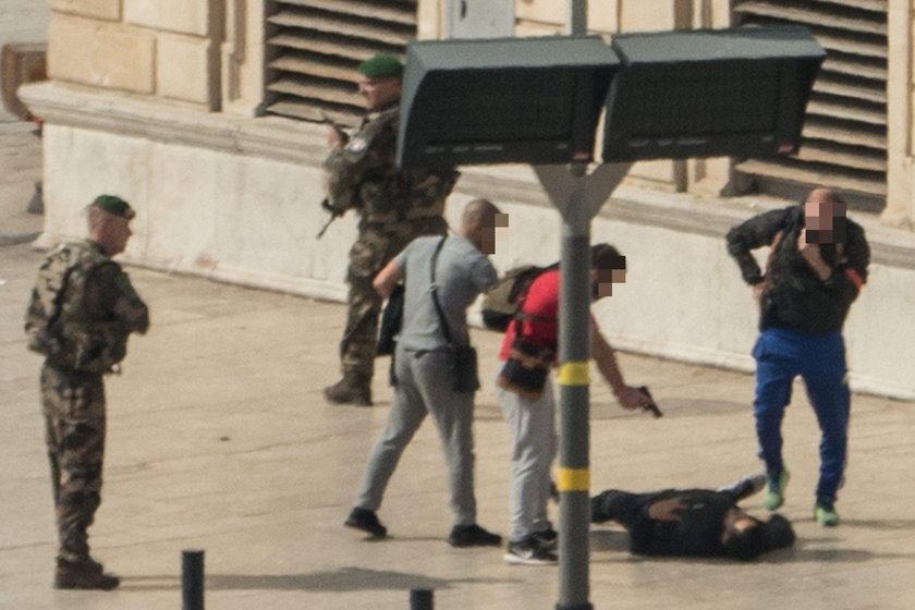 Atak nożownika na dworcu w Marsylii