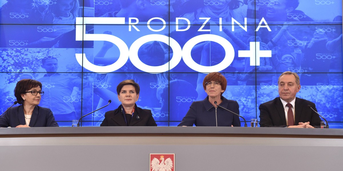 Beata Szydło i Elżbieta Rafalska