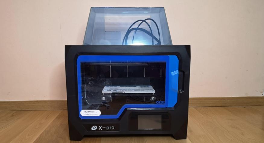 3D-Drucker Qidi X-Pro im Test: Dual-Extruder, geschlossener Bauraum und  fertig montiert | TechStage