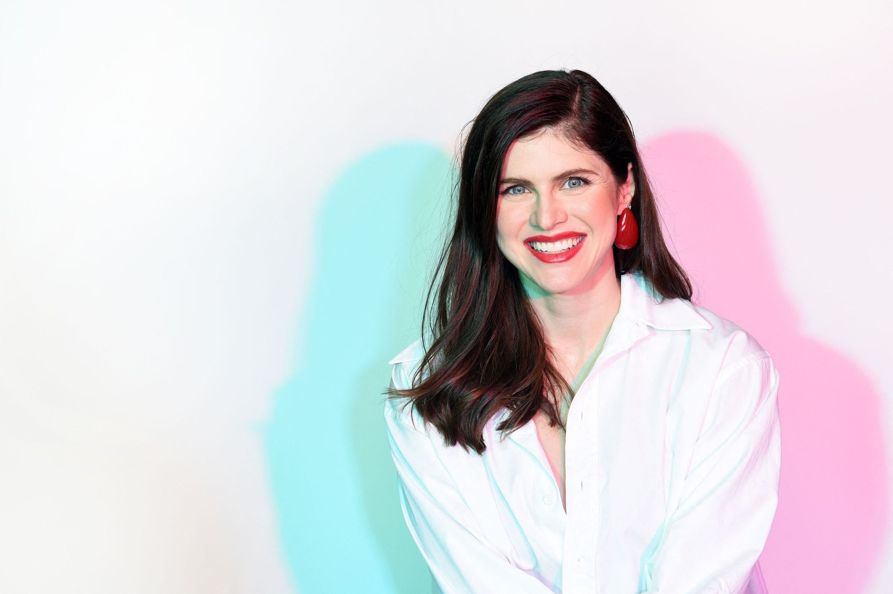 Americká herečka Alexandra Daddario.