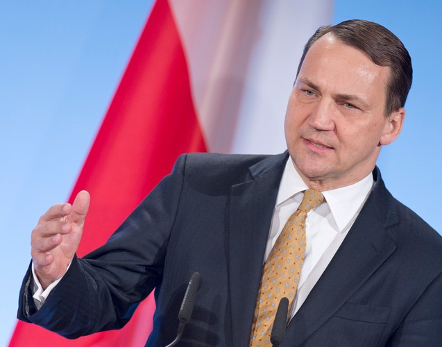 Radosław Sikorski - minister spraw zagranicznych