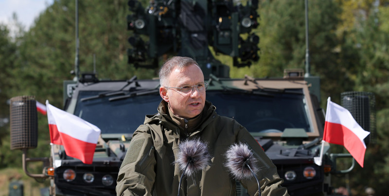 Andrzej Duda ponownie o Nuclear Sharing. "Temat coraz bardziej aktualny"