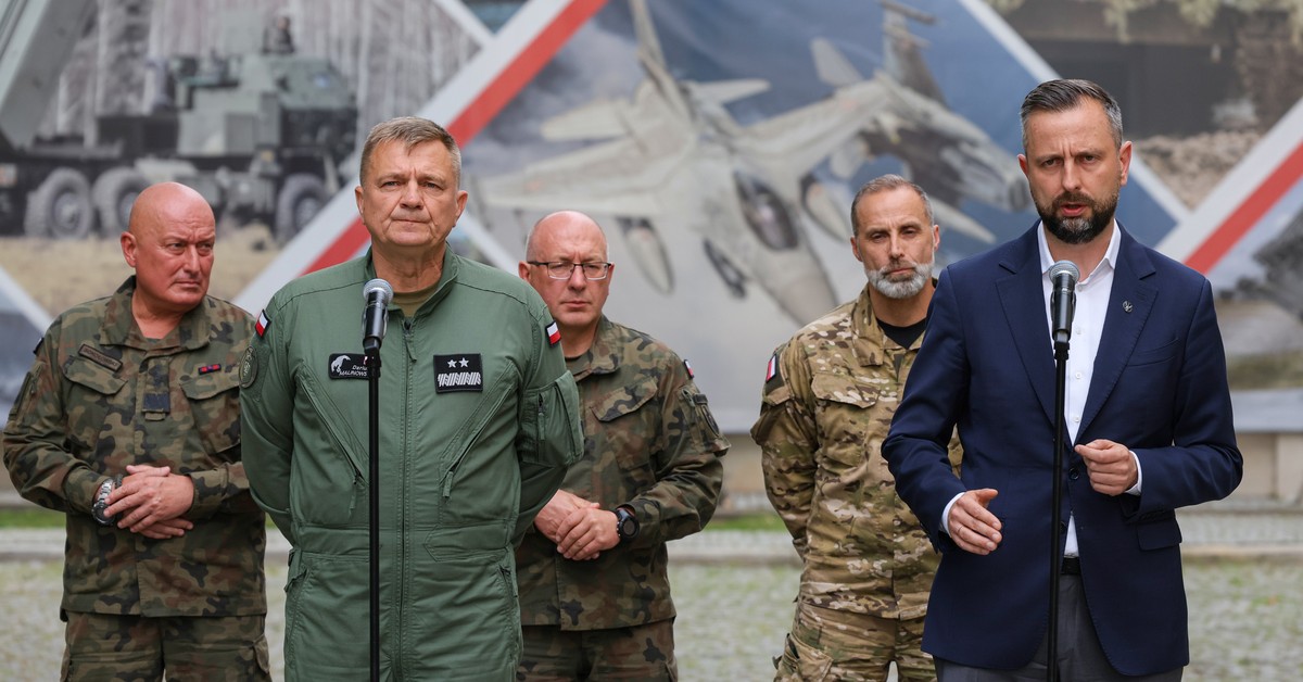 Rosyjski dron w Osinach. Szef MON: To prowokacja