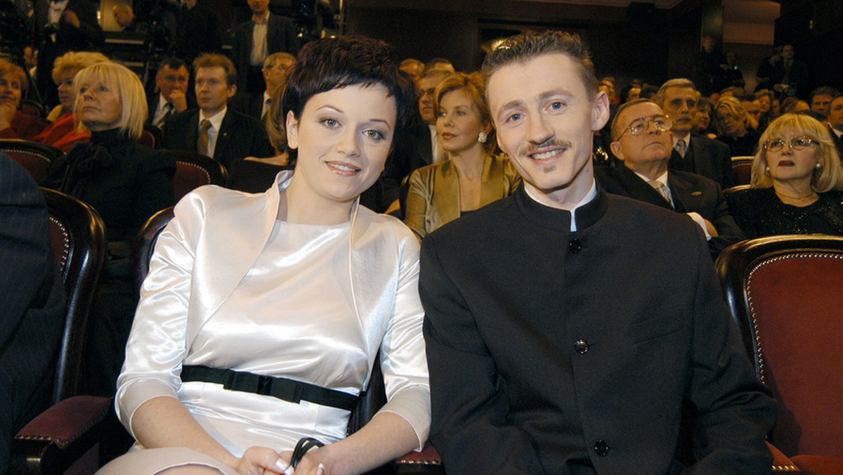 Izabela Małysz i Adam Małysz (2004)