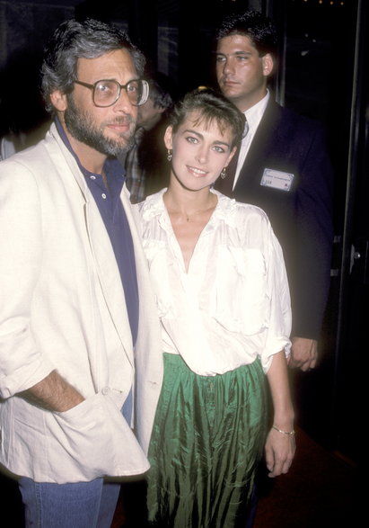 Joanna Pacuła z mężem w 1984 r. 