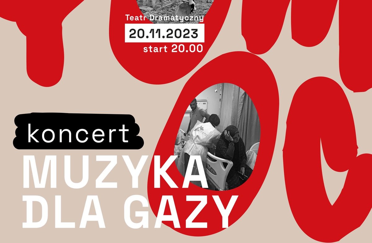 Koncert "Muzyka dla Gazy"