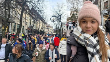 Tak wyglądały Krupówki w sylwestra. Tłok i gwar [RELACJA]