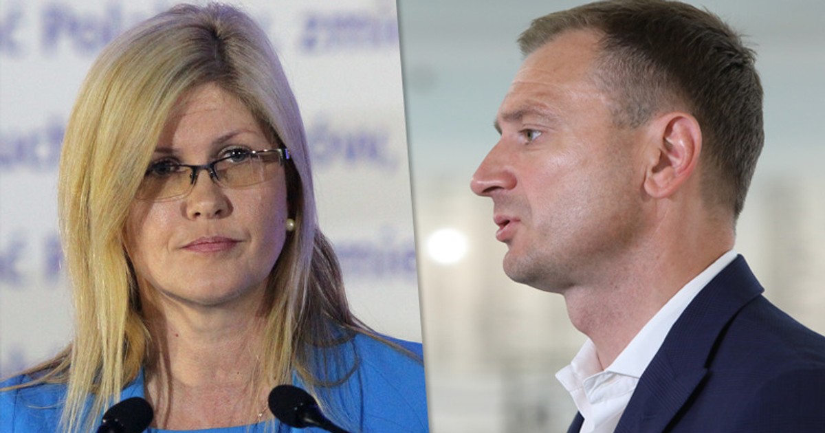 Iwona Arent oskarża Sławomira Nitrasa o uderzenie. Relacje świadków ...