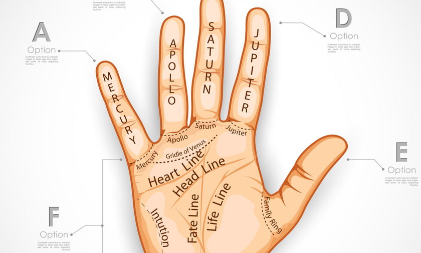 Co oznaczają linie na dłoniach