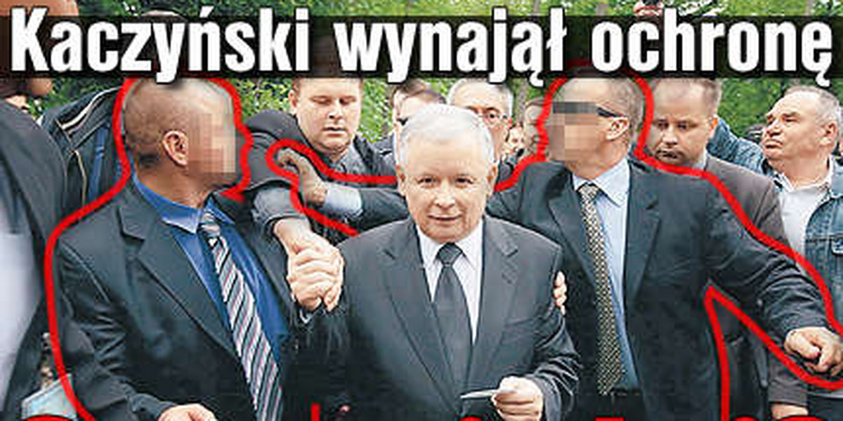 Jarosław Kaczyński ma prywatną ochronę. Czego się boi?
