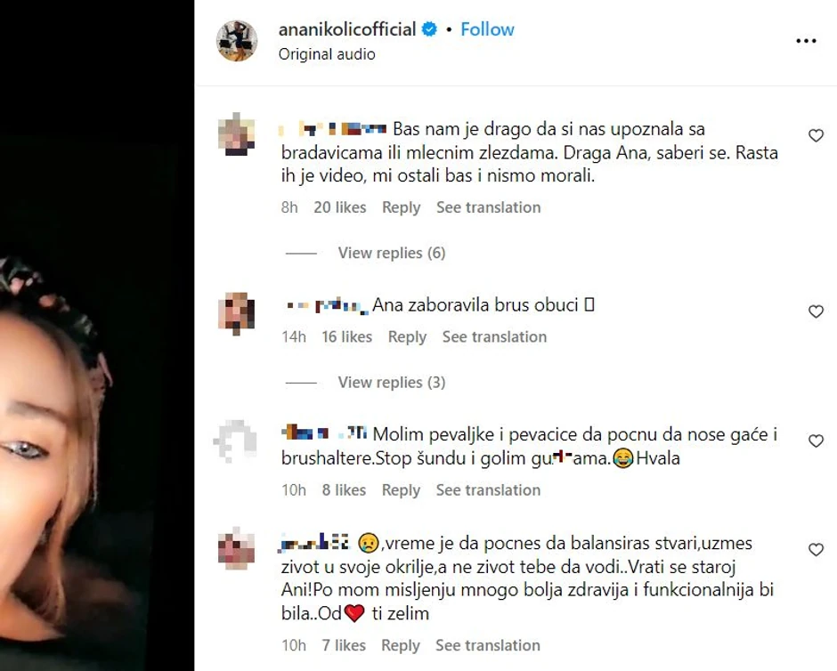 Komentari ispod objave