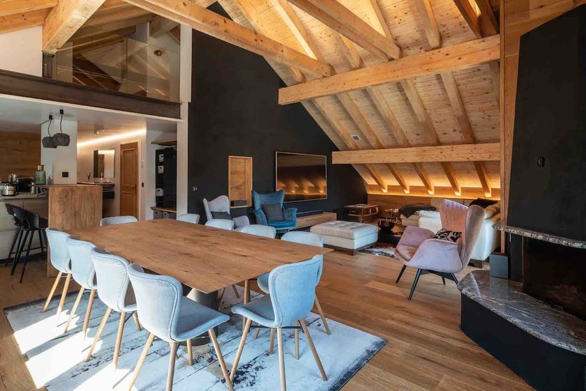 Ce chalet de luxe à Obwald peut accueillir jusqu’à douze personnes. 