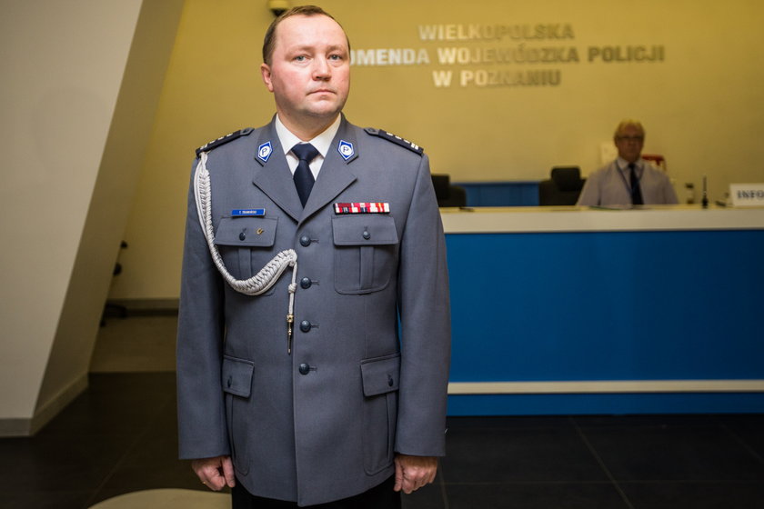 Nowy komendant wielkopolskiej policji Tomasz Trawiński