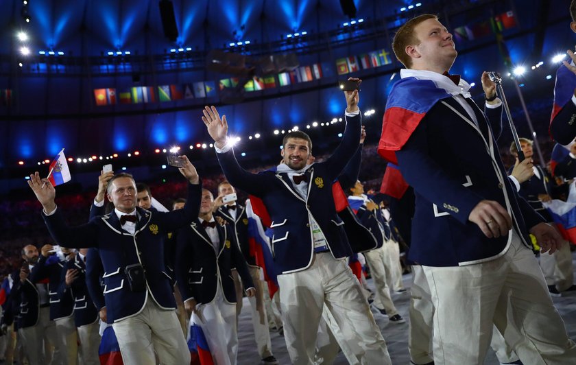 Rio 2016: Barwne stroje olimpijczyków na ceremonii otwarcia