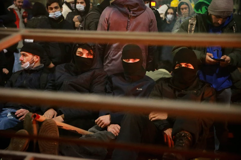 Protesti u Tbilisiju, Gruzija, 3. decembra