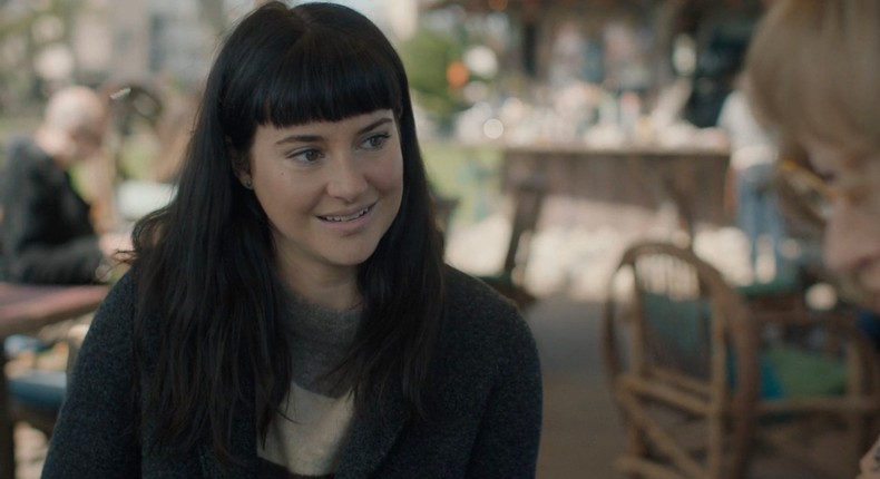 Shailene Woodley as Jane Chapman on season two of Big Little Lies.HBO