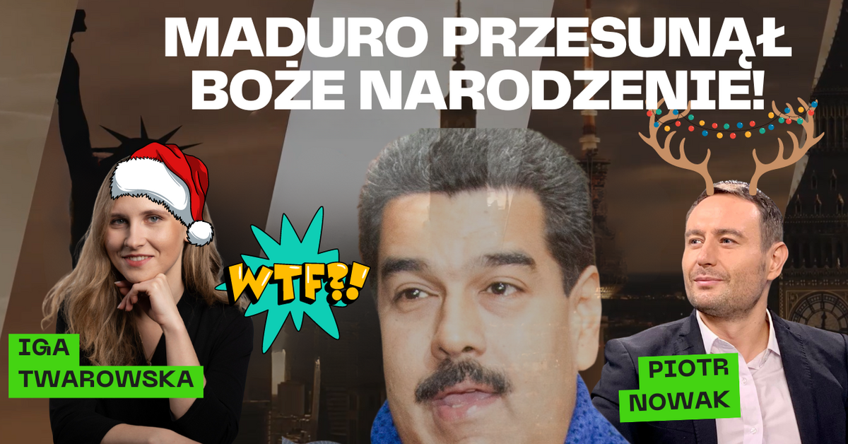  Wenezuela osuwa się w przepaść, a Nicolas Maduro przesuwa Święta Bożego Narodzenia na październik