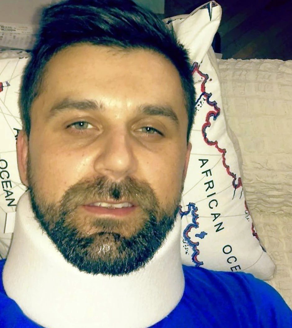 Sudarili smo se posle izlaska iz tunela i jedino što mogu da kažem je da sam poštovao ograničenje brzine i da sam se nalazio u svojoj traci