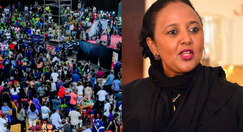 CS Amina Mohamed booed off stage at Karoga Festival 