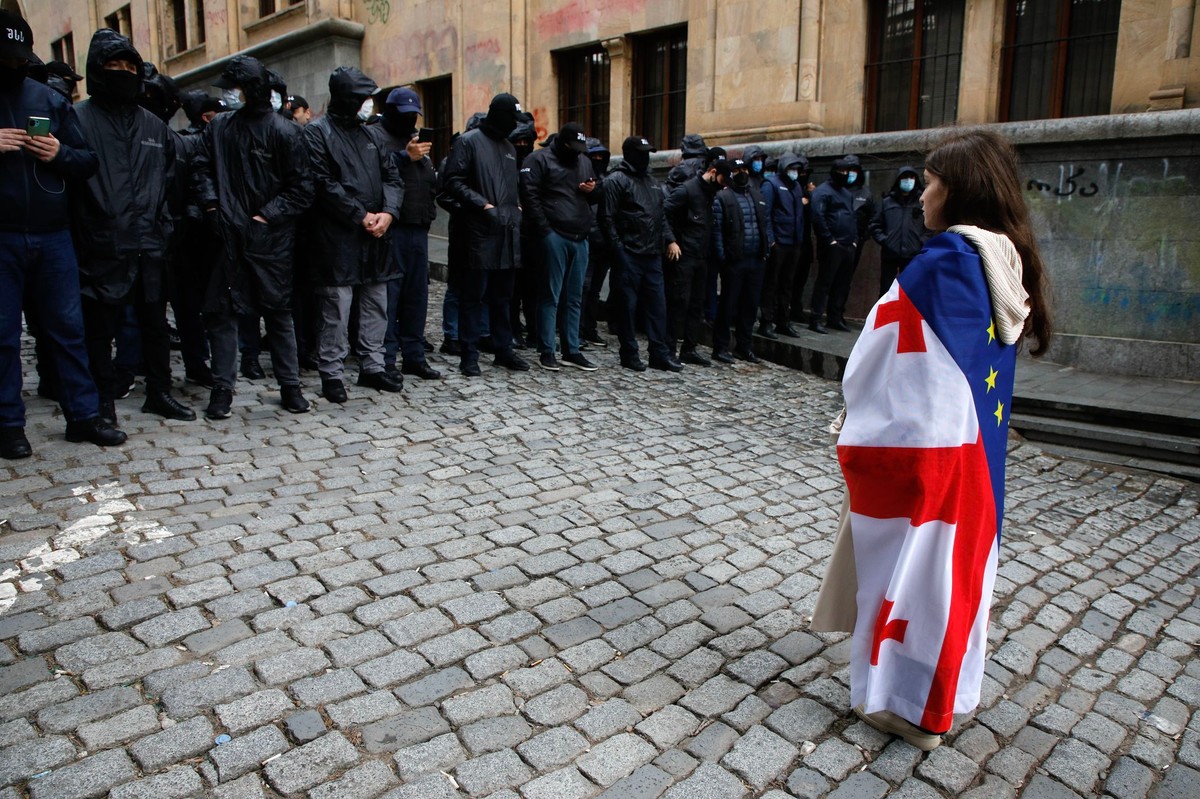 Protesty w Gruzji