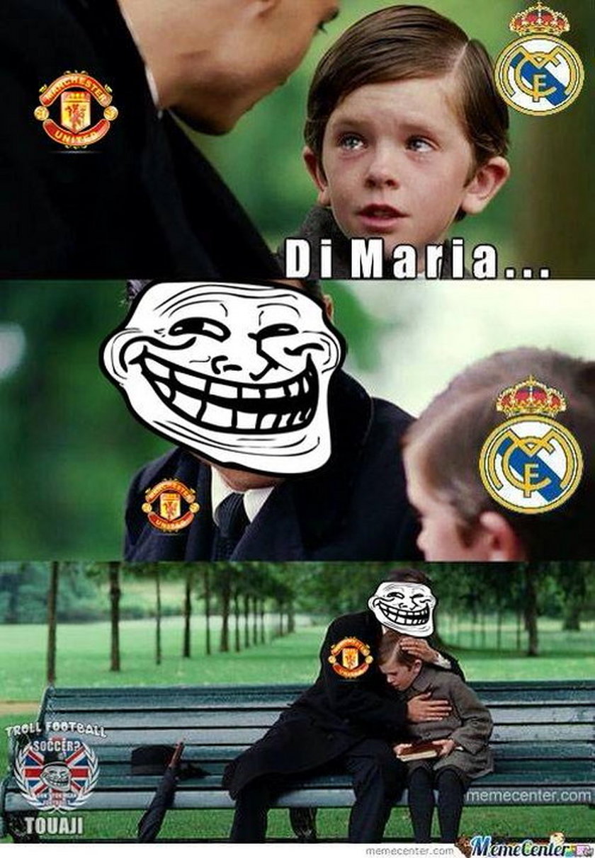Memy komentujące transfer Angela di Marii z Realu Madryt do Manchesteru United