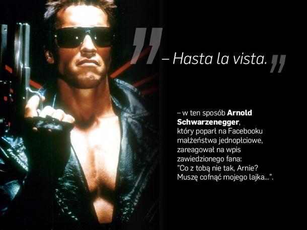 arnold schwarzenegger cytaty tygodnia