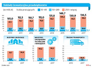 Największe polskie firmy nie inwestują w potencjał produkcyjny. Chyba, że muszą
