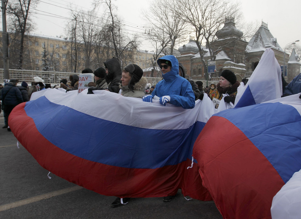 Demonstracje w Rosji