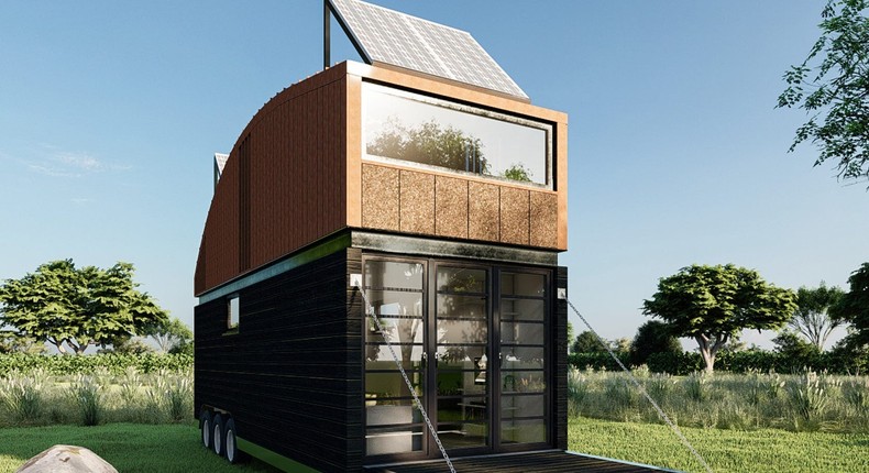 The Tiny Housing Co's one-bedroom Natura tiny home.