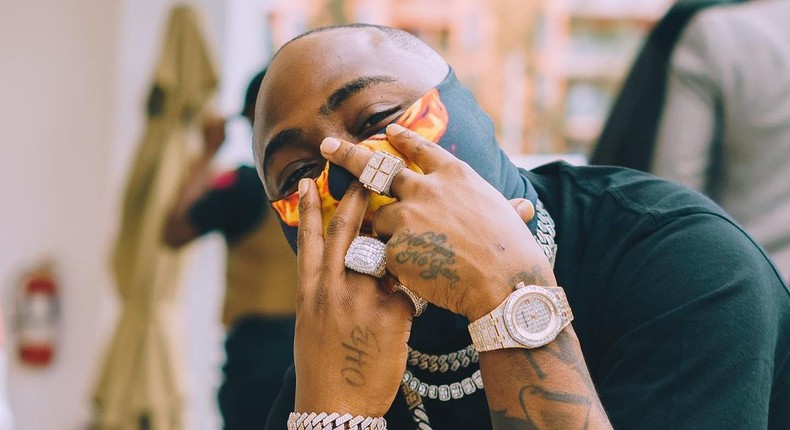 Nigerian music star Davido [Instagram/Davido]