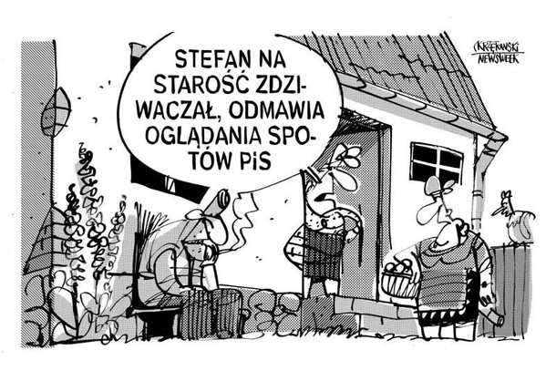 Zdziwaczal na starosc spoty pis wybory krzętowski