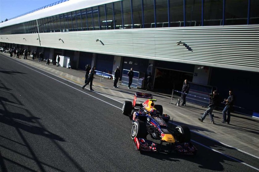 Sesja treningowa F1 w Jerez