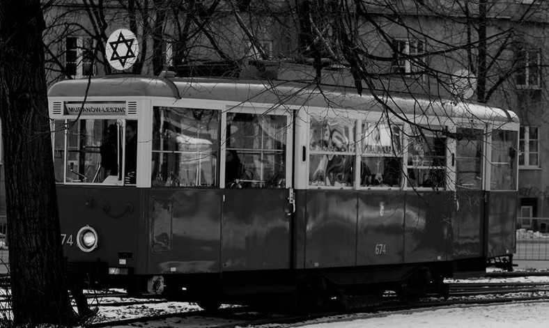 Na ulice stolicy wyjedzie zabytkowy tramwaj oznaczony gwiazdą Dawida