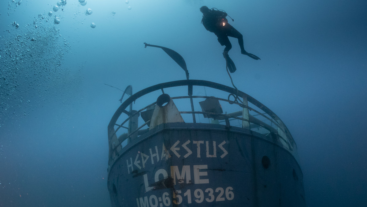 Malta po raz kolejny zachwyca miłośników nurkowania, tankowiec Hefajstos