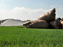 Na muzeum zwaliła się dmuchana kupa