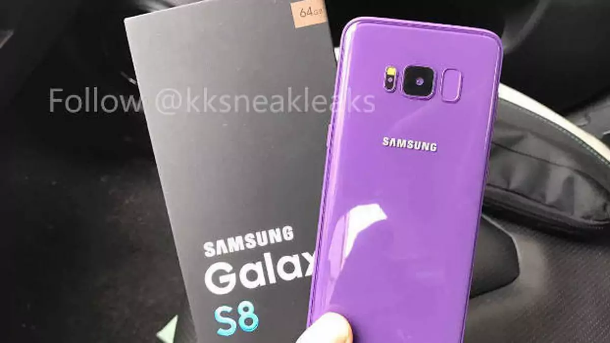 Samsung Galaxy S8 tym razem w kolorze Orchid Grey (wideo)