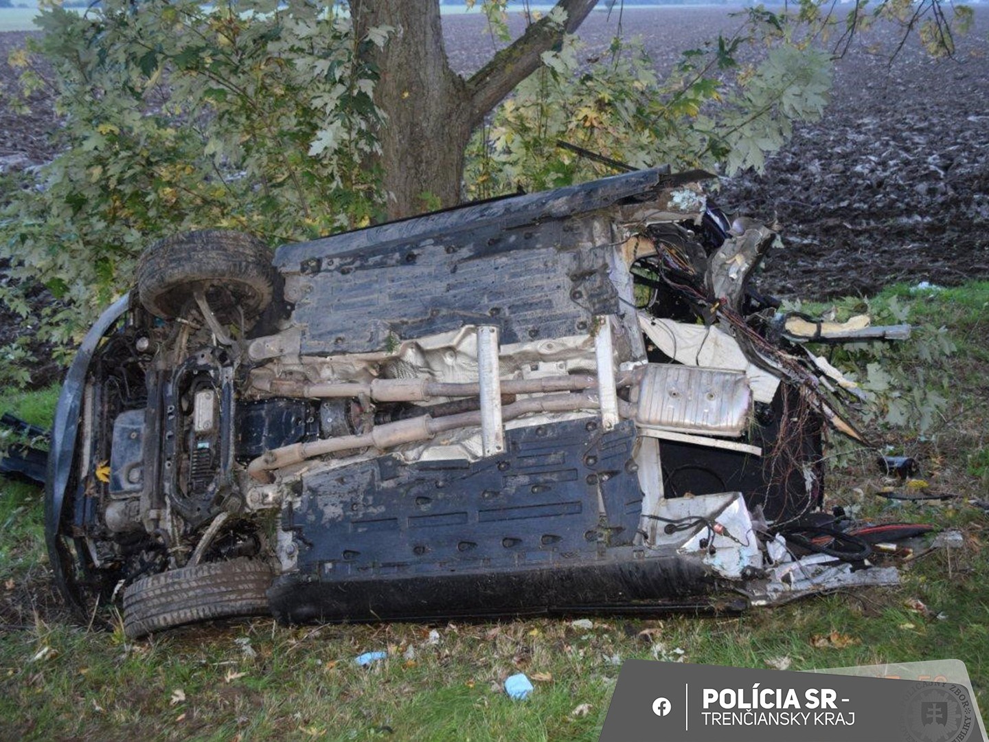 Desivá zrážka pri Podlužanoch.