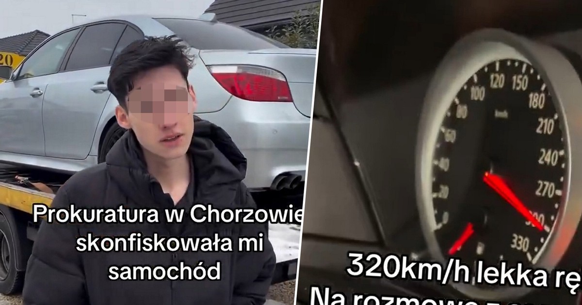 Groza na autostradzie A4. Brat influencera gnał BMW?