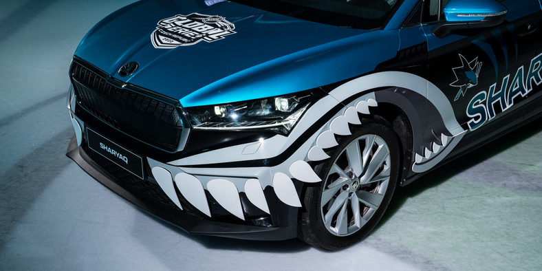 Skoda Sharyaq, maskotka San Jose Sharks