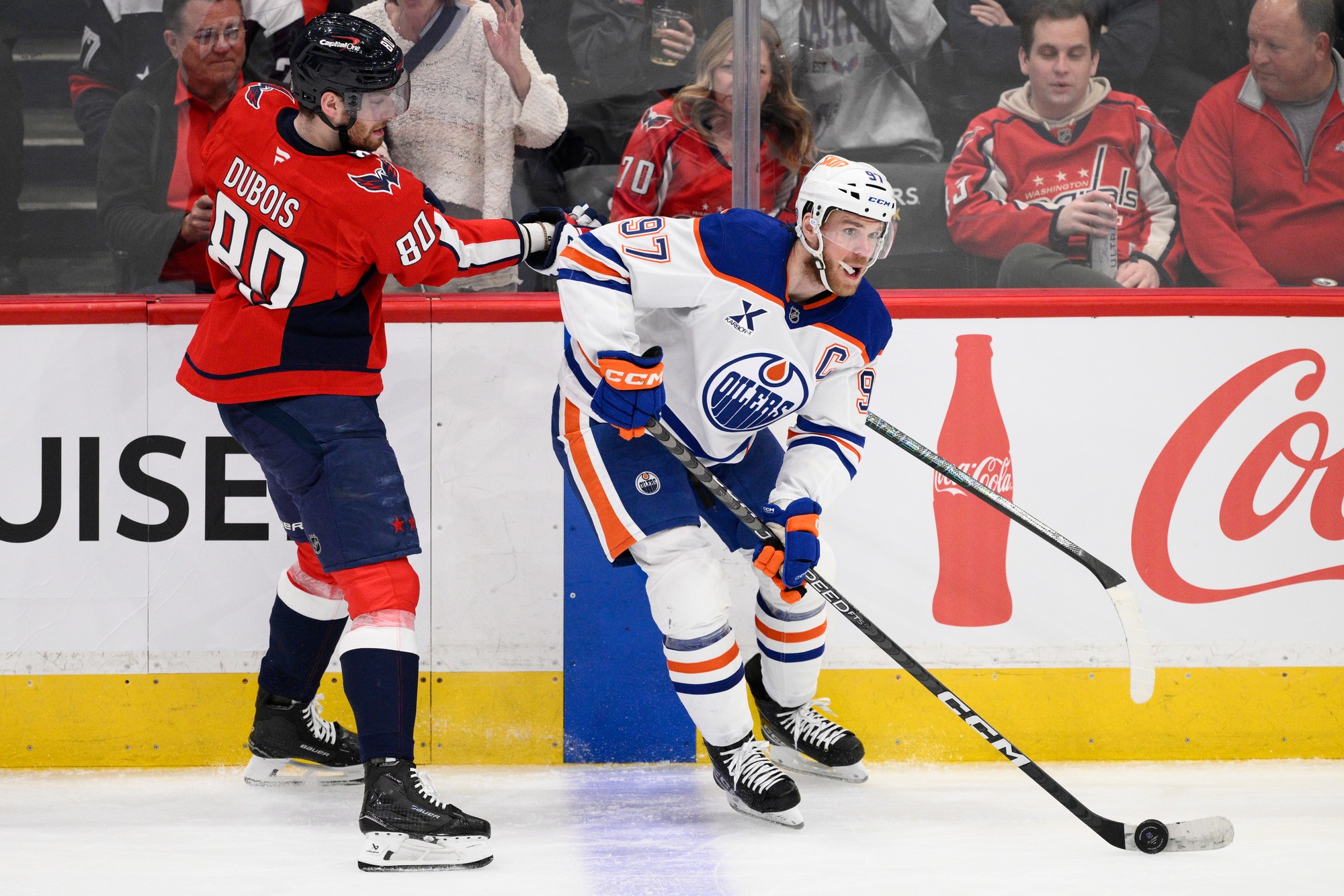 Zápas NHL: Washington Capitals - Edmonton Oilers.