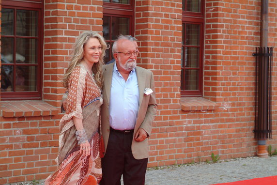 Krzysztof Penderecki i Faye Dunnaway