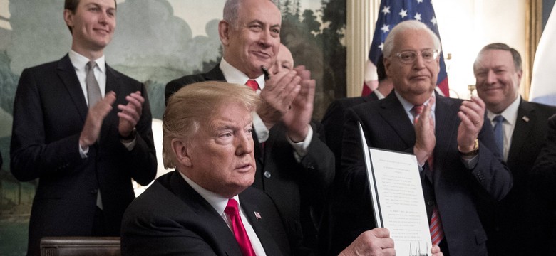 Trump ma plan na Bliski Wschód. W wersji najkorzystniejszej dla Izraela
