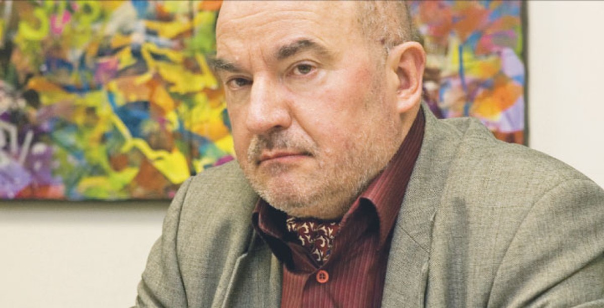 Jacek Ruszkowski z Akademii im. Leona Koźmińskiego Fot. Wojciech Górski