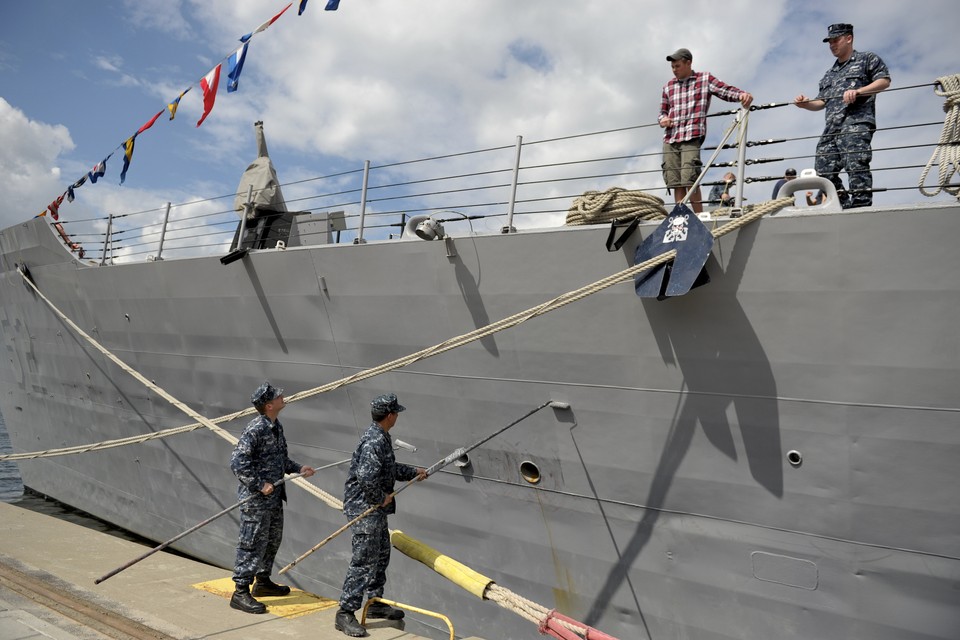 USS "Carr" z wizytą w Gdyni