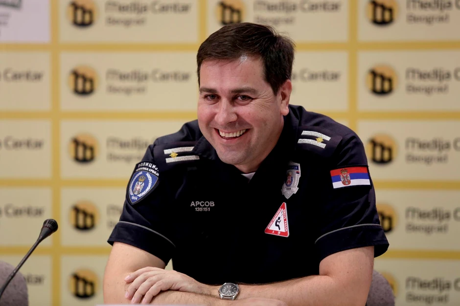 Nebojša Arsov, Saobraćajna policija